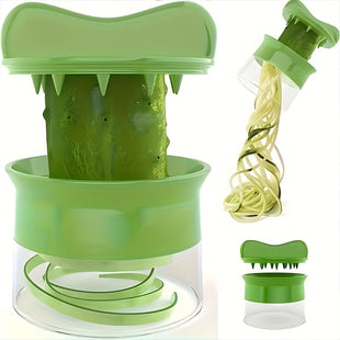 Râpe de cuisine multifonction en spirale 1 pièce, éplucheur rotatif de carottes et concombres et spiraliseur, coupe-légumes, adapté pour les restaurants