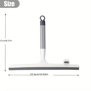 99 pièces/1 pièce, raclette en silicone polyvalente - Nettoyant de douche portable pour portes, salles de bain, fenêtres et vitres de voiture - Outil de nettoyage robuste avec poignée en plastique