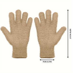 1 Paar Dépoussiérage- und Microfaser-Tissé-Mittaines von Nettoyage Multi-Usages für das Haus, die Terrasse und das Fahrzeug – Matériau en Polyester Doux pour a Dépoussiérage and an Polissage Efficaces dans the Salon, les Meubles d'Extérieur et Plus