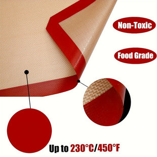 1 Stück/2 Stück Tapis de Cuisson En Silicone - Feuille de Cuisson En Silicone Reutilisable - Fournitures de Cuisson Antiadhésives Faciles Et Pratiques - Tapis de Cuisson de 41,91 Cm X 29,46 Cm Pour La Cuisson - Tapis de Cuisson Pour Four