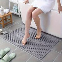 1 Stück rechteckiges Anti-Drainage-Badewannen-Badetuch, 35,56 x 68,58 cm, mit Abflussrohr, PVC-Duschbad-Badewannen-Badewannen-Badewannen-Badewannen-Badewannen-Badewannen-Badewannen-Badewannen-Badewannen-Badewannen-Wasserhahn