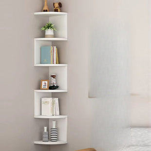 Wandregal mit mehreren Sofaecken für die Küche, ohne Abdeckung, ideal zum Organisieren von Büchern und anderen Gegenständen