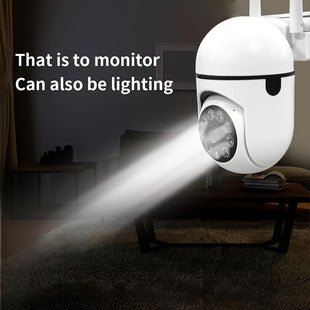 Caméra avec vision nocturne couleur sans fil 720p HD caméra vidéo intérieure/extérieure caméra de sécurité sans fil panoramique/inclinaison/zoom caméra de sécurité domestique intelligente Wi-Fi avec suivi de mouvement pour bébé et animal de compagnie vis