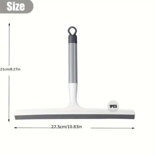 99 pièces/1 pièce, raclette en silicone polyvalente - Nettoyant de douche portable pour portes, salles de bain, fenêtres et vitres de voiture - Outil de nettoyage robuste avec poignée en plastique