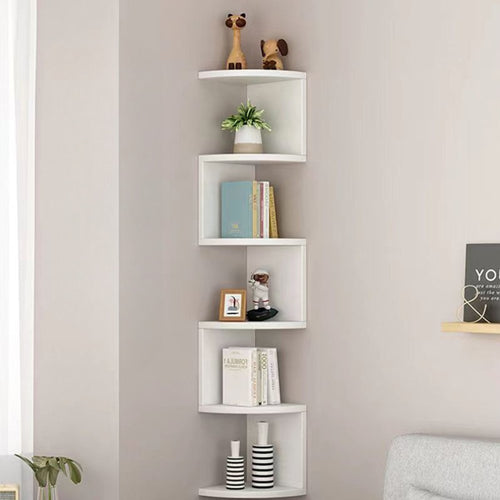 Wandregal mit mehreren Sofaecken für die Küche, ohne Abdeckung, ideal zum Organisieren von Büchern und anderen Gegenständen