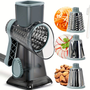 Un Outil Pratique Pour Râper Le Fromage, Les Légumes, Les Pommes de Terre, Les Courgettes, Les Noix und Le Chocolat Dans La Cuisine.
